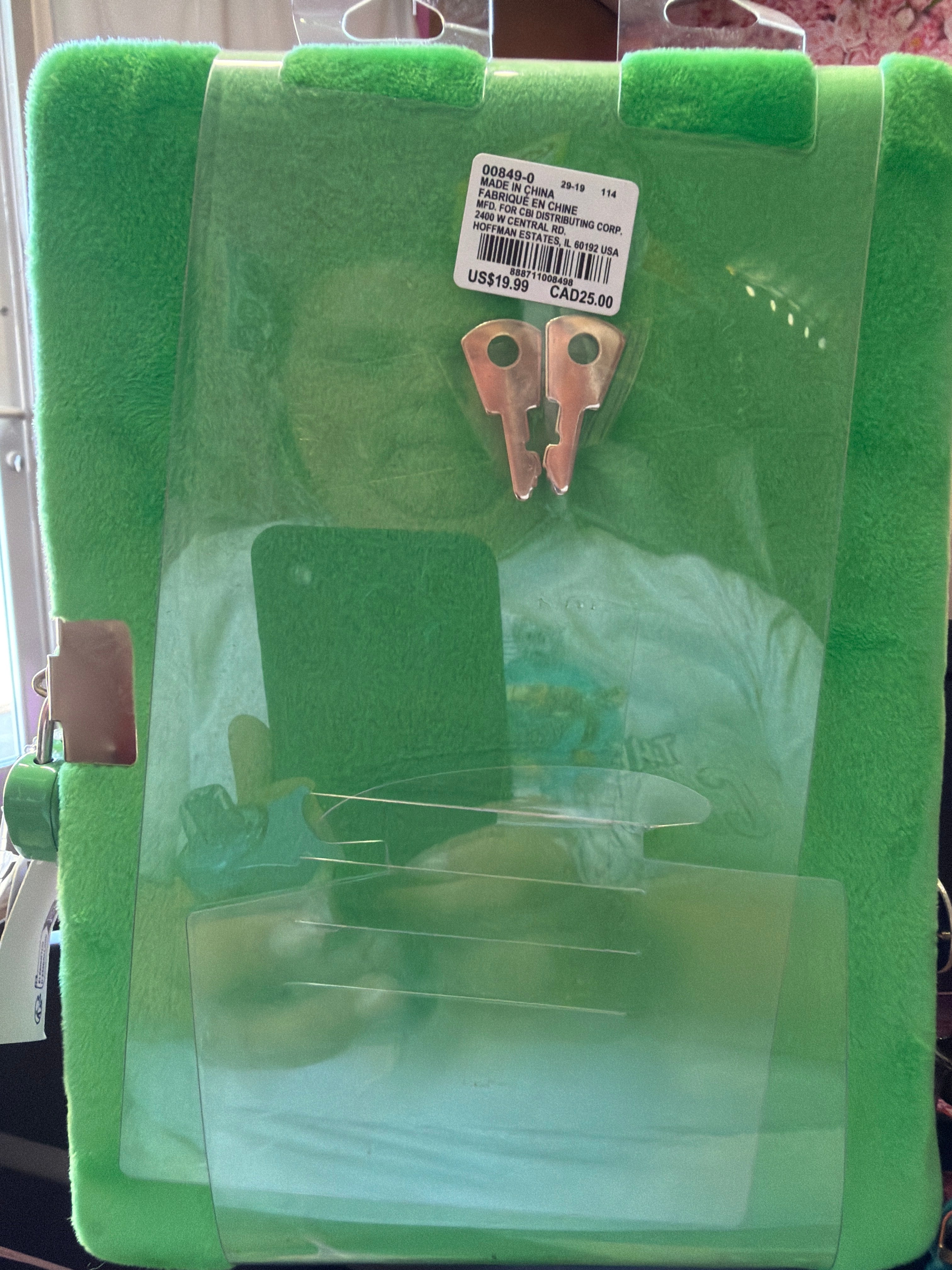 Claire’s diary frog suit
