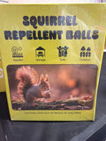 Squirrel repellent balls