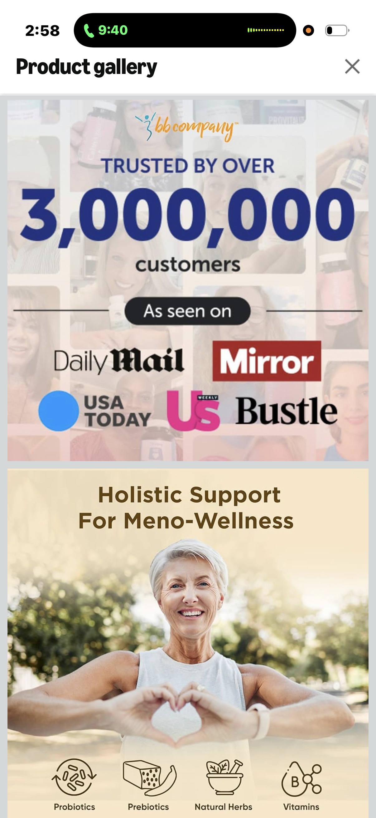 BB Company Menokit Bundle | Menopause Vitamins - Soothes Joint Aches, Boosts Energy, Mental Clarity, Gut Health | Provitalize, Previtalize & inergyPLUS | Value Bundle | Packaging Vary | 30 Day Supply