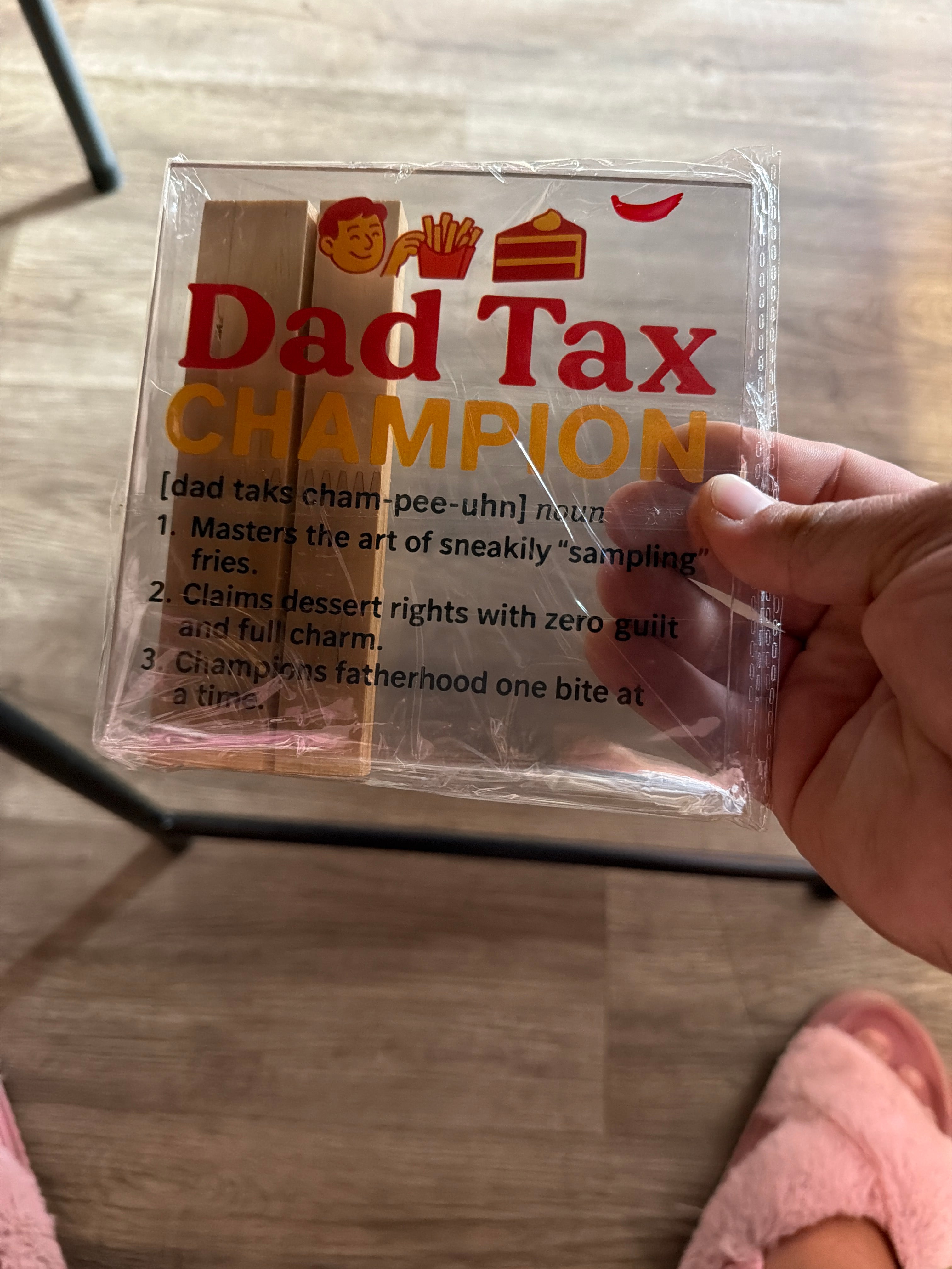 Dad tax sign