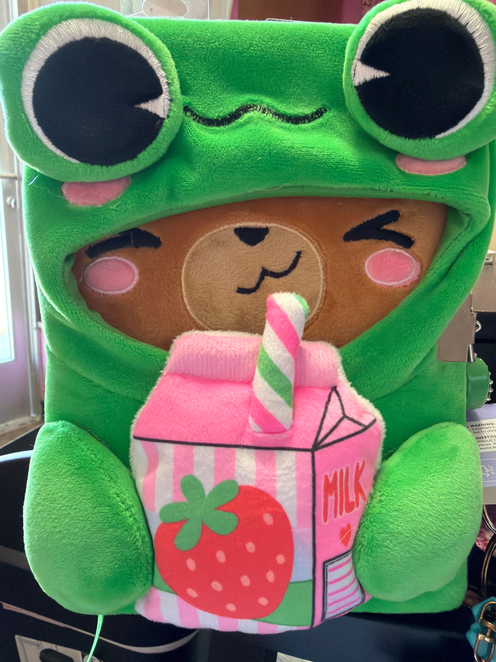 Claire’s diary frog suit