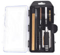223/5.56 Cleaning Kit with Phosphor Bristle Bore Brush Cotton Mop Nylon Brush Brass Cleaning Rod Black Aluminum Fixed Handle Brass Jag