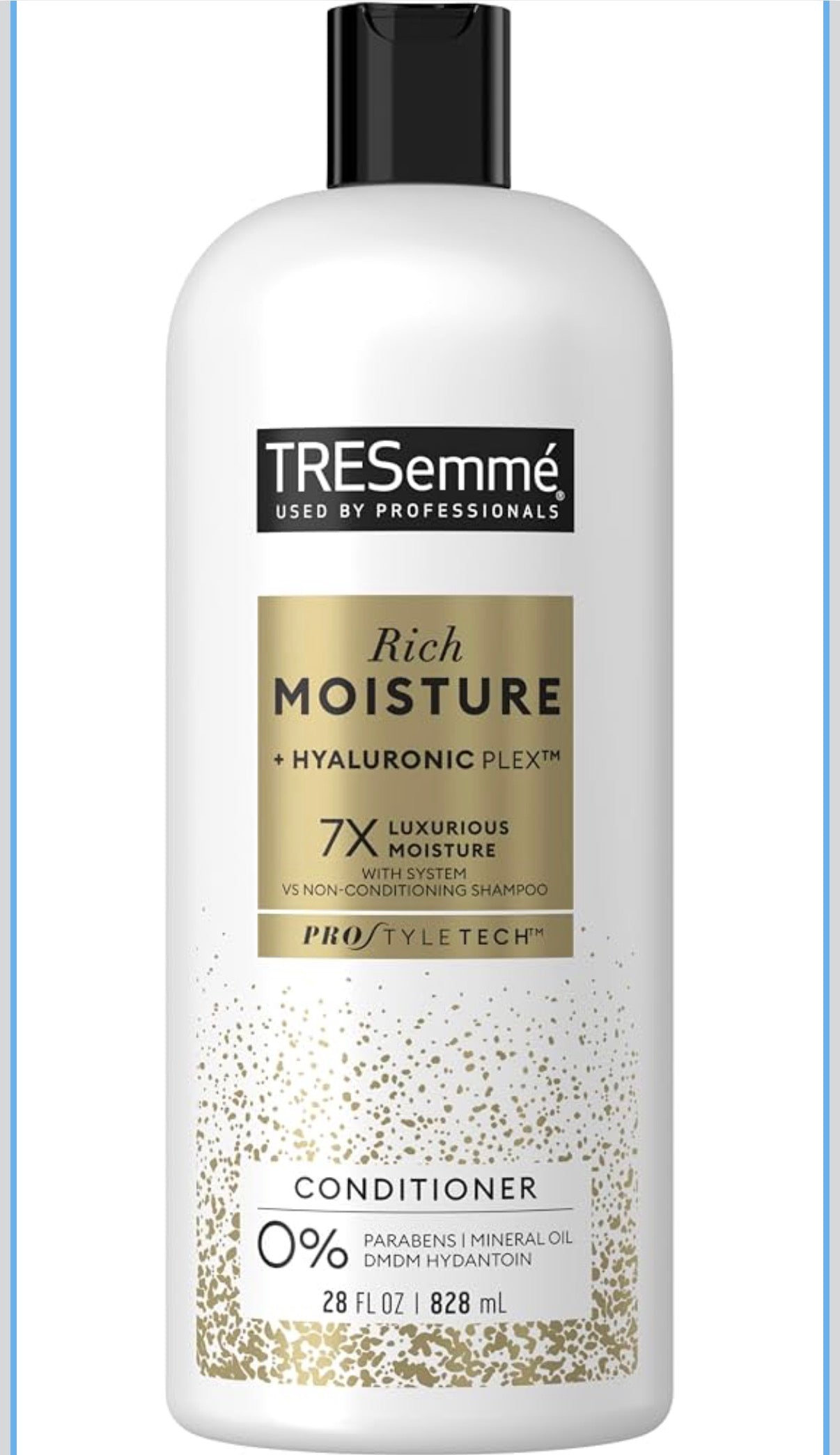 TRESemmé Rich Moisture Conditioner for Dry Hair Rich Moisture Hydrating Conditioner Formulated With Vitamin E and Biotin 28 oz