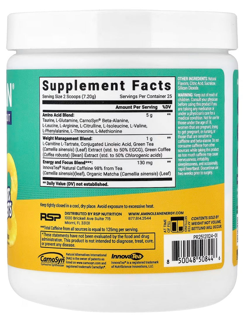 AminoLean pre-Workout