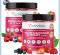 Adndale 180 CT Magnesium Glycinate Gummies 400 mg/Serv with Ashwagandha, Magnesium Malate & Taurate, Sugar Free Chews for Adults & Kids
